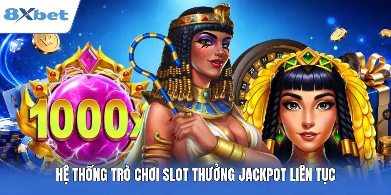 Hệ thống trò chơi slot thưởng Jackpot liên tục